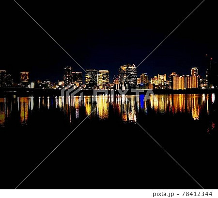 大阪の夜景 78412344