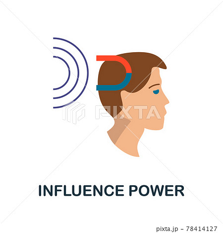 Influence Power icon. Simple element from business motivation collection. Creative Influence Power icon for web design, templates, infographics and more 78414127
