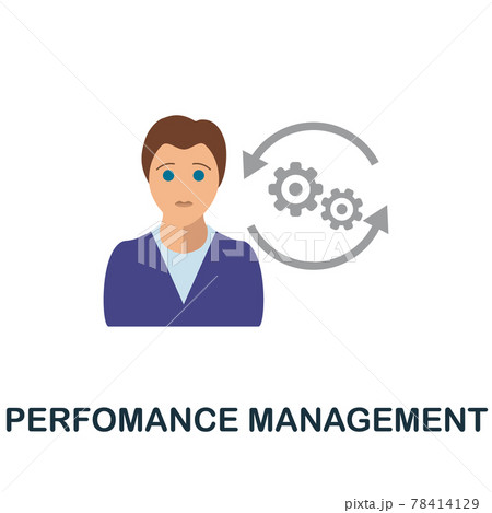 Perfomance Management icon. Simple element from business motivation collection. Creative Perfomance Management icon for web design, templates, infographics and more 78414129