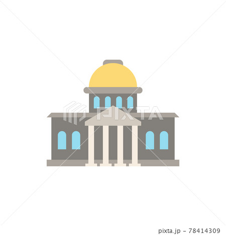 Government icon. Simple element from buildings collection. Creative Government icon for web design, templates, infographics and more 78414309