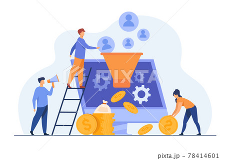Bloggers attracting audience and getting money 78414601