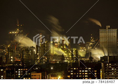 大分製鉄所の夜景 78416407