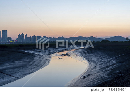 風景 公園 日没 78416494