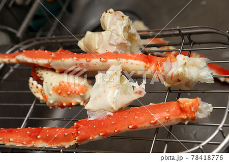 タラバガニの調理 タラバガニの調理 78418776