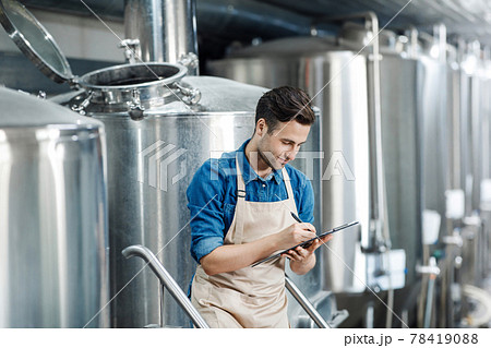 Collection of data on production of beer, craft drink, modern business and plant management 78419088