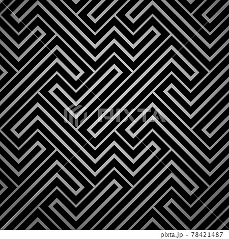 Abstract geometric pattern with stripes, lines. Seamless  78421487