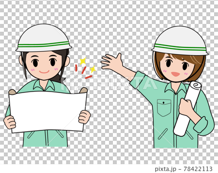 図面の説明紹介と図面を読む土木女子 78422113