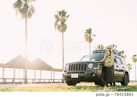 夏のドライブイメージ 78423865