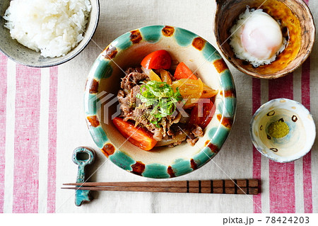 トマト牛皿 78424203
