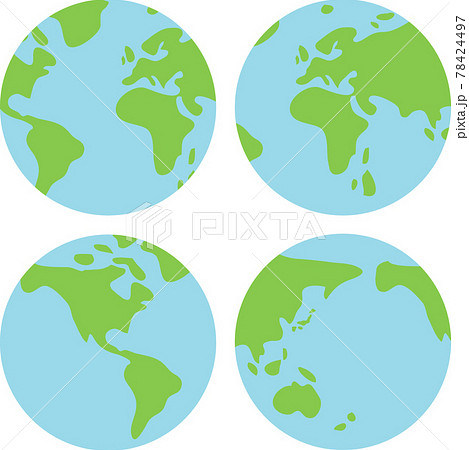 世界地図 78424497