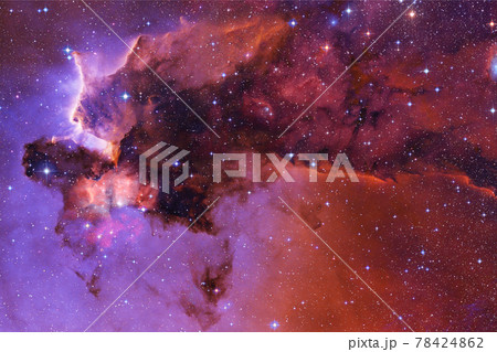 Beautiful galaxy. Elements of this image furnished by NASA 78424862