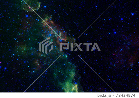 Starfield. Elements of this image furnished by NASA 78424974
