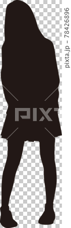 可愛的時尚女孩 78426896