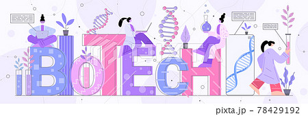 scientists team working with DNA researchers making experiment in lab DNA testing genetic engineering biotech 78429192