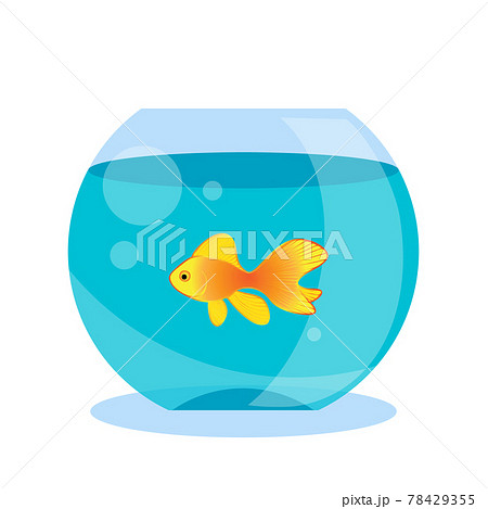 Fish bowl, aquarium or fish tank cartoon vector... - Stock Illustration  [78429355] - PIXTA
