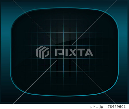 Black mesh screen on retro slot machine template. Vintage computer entertainment with pixel art Black mesh screen on retro slot machine template. Vintage computer entertainment with pixel art 78429601