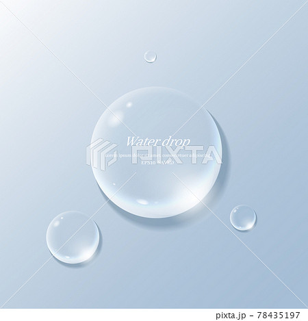 水 滴 水滴 78435197