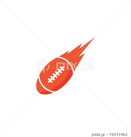Rugby ball logo Rugby ball logo 78435462