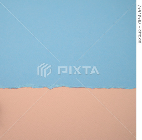 Pastel light blue and old rose brown colors paper abstract background. 78435647