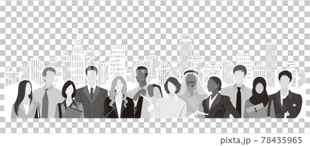 活躍於世界的商人和女企業家 活躍於世界的商人和女企業家 78435965