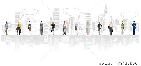 世界で活躍するビジネスマン・ビジネスウーマン 78435966