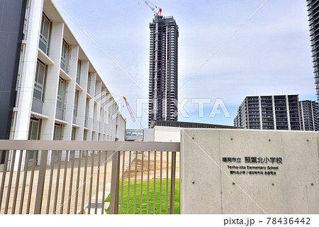 福岡市立照葉北小学校 新設小学校 アイランドシティ風景 ニュータウン風景 福岡市立照葉北小学校 新設小学校 アイランドシティ風景 ニュータウン風景 78436442