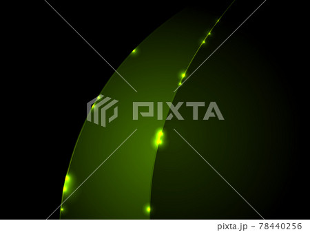 Green shiny glowing wave abstract background Green shiny glowing wave abstract background 78440256