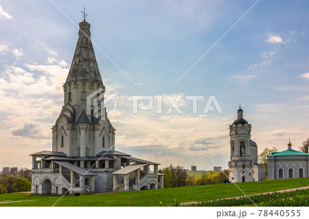 Buildings are complex museum Kolomenskoye, Moscow, Russia. UNESCO World Heritage Site Buildings are complex museum Kolomenskoye, Moscow, Russia. UNESCO World Heritage Site 78440555