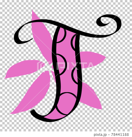 花字母 T 的設計字母 花字母 T 的設計字母 78441188