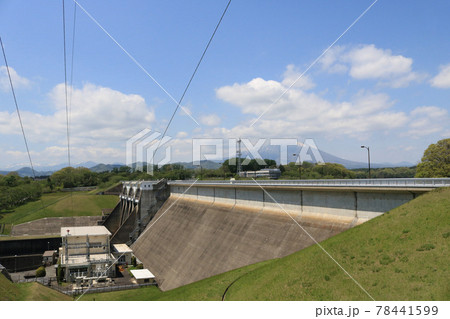 四十四田ダムと岩手山 78441599