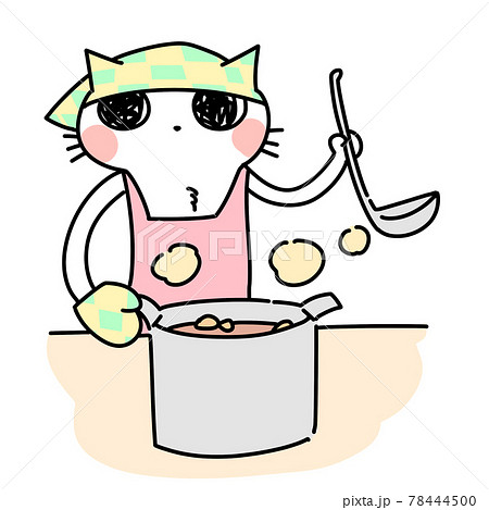 給食当番、料理、栄養士 給食当番、料理、栄養士 78444500