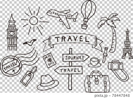Handwritten travel set 78447848