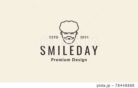 lines hipster head father logo vector icon illustration design lines hipster head father logo vector icon illustration design 78448886