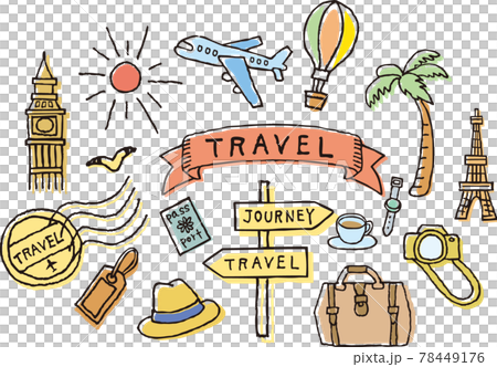 Handwritten travel image Handwritten travel image 78449176