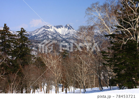 早春の定山渓天狗岳 早春の定山渓天狗岳 78453721
