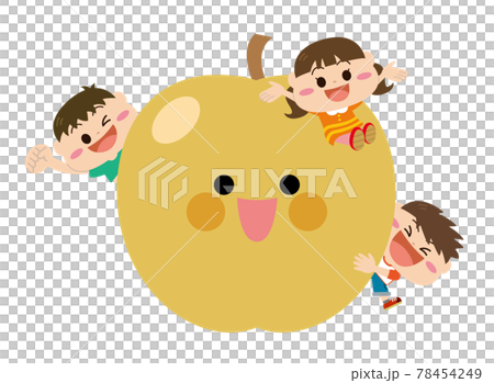 Fruits / pears and children 78454249