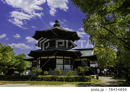 斑鳩寺　聖徳殿後殿　奥殿　兵庫県揖保郡太子町 78454899