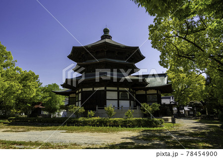 斑鳩寺 聖徳殿後殿 奥殿 兵庫県揖保郡太子町 斑鳩寺 聖徳殿後殿 奥殿 兵庫県揖保郡太子町 78454900