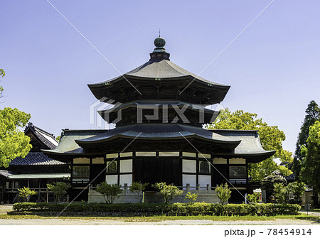 斑鳩寺 聖徳殿後殿 奥殿 兵庫県揖保郡太子町 斑鳩寺 聖徳殿後殿 奥殿 兵庫県揖保郡太子町 78454914