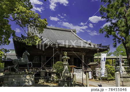 斑鳩寺 聖徳殿後殿 兵庫県揖保郡太子町 斑鳩寺 聖徳殿後殿 兵庫県揖保郡太子町 78455046