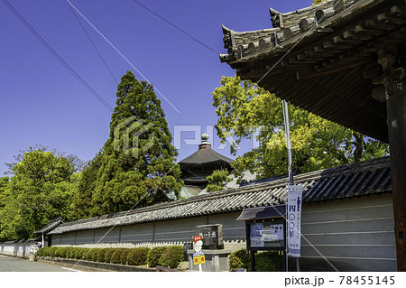 斑鳩寺 塀 兵庫県揖保郡太子町 斑鳩寺 塀 兵庫県揖保郡太子町 78455145