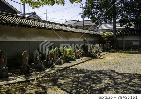 斑鳩寺 石仏 兵庫県揖保郡太子町 斑鳩寺 石仏 兵庫県揖保郡太子町 78455161