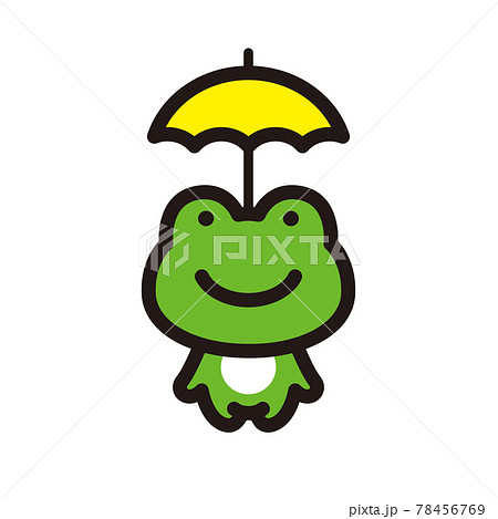 雨を喜ぶカエルくん 雨を喜ぶカエルくん 78456769