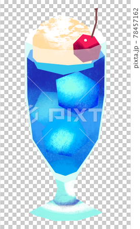Paper-cutting soda float 78457162