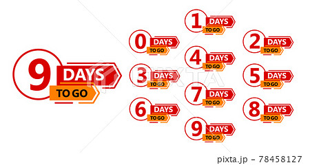 Countdown Left Days Banner 78458127
