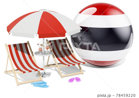 Thai Resorts, Thailand Vacation, Tours, Travel Packages concept. 3D rendering 78459220