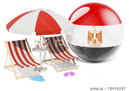 Egyptian Resorts, Egypt Vacation, Tours, Travel Packages concept. 3D rendering Egyptian Resorts, Egypt Vacation, Tours, Travel Packages concept. 3D rendering 78459287