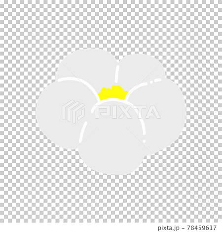 日本點心手繪插畫圖標 (neri-kiri) [白色] 78459617