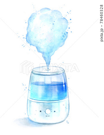 Watercolor illustration of humidifier Watercolor illustration of humidifier 78460328