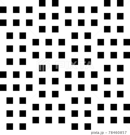 Abstract geometric black and white seamless pattern for web page, textures, card, poster, fabric, textile. Monochrome graphic repeating design. Modern minimalist stylish squared ornament. 78460857